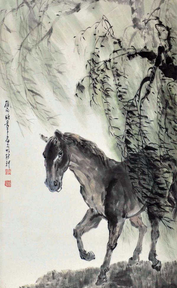 国画动物飞禽走兽：中国传统文化的绘画艺术瑰宝