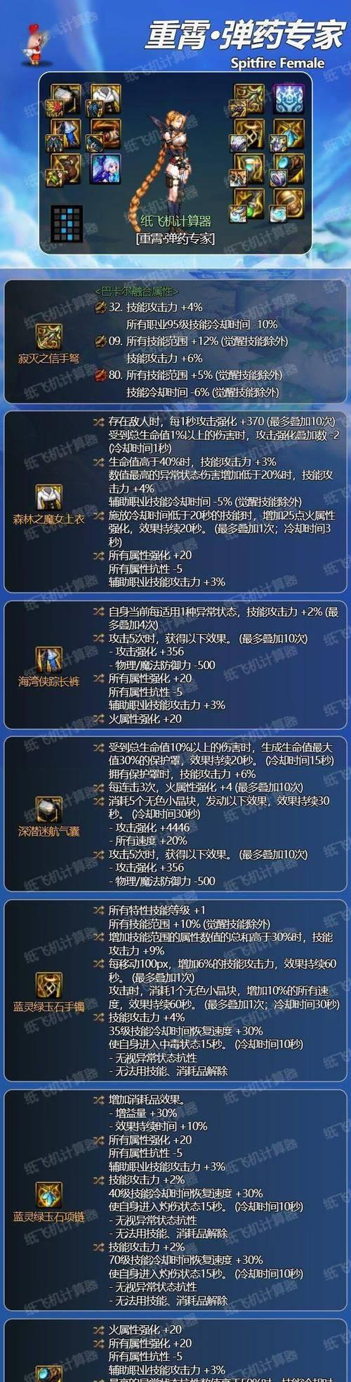 dnf弹药专家应该佩戴哪种戒指？有什么推荐？