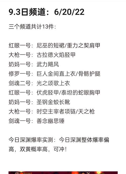 DNF深渊模式中无影剑如何掉落？爆率如何？