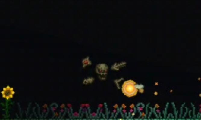 《泰拉瑞亚14大师骷髅王打法详解》（挑战骷髅王）